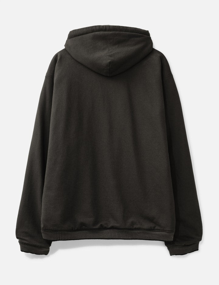 Reversible Hoodie Layered Souvenir Jacket