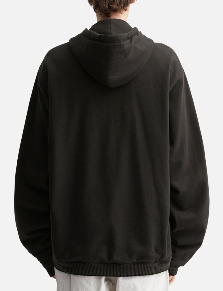 Reversible Hoodie Layered Souvenir Jacket