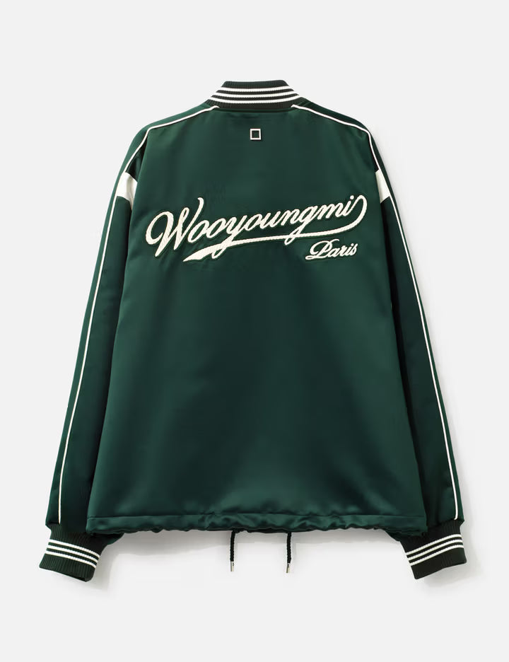 Script Logo Baseball Jacket