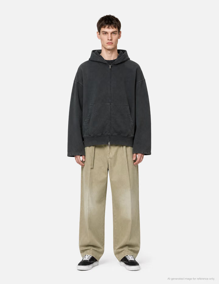Bomber Zip Hood