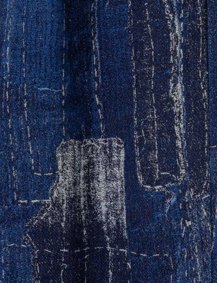 Boro Jacquard Wide Pants Rinse