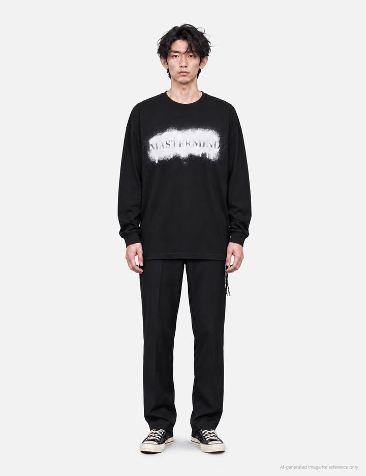 Boxy Spray Art LS Tee