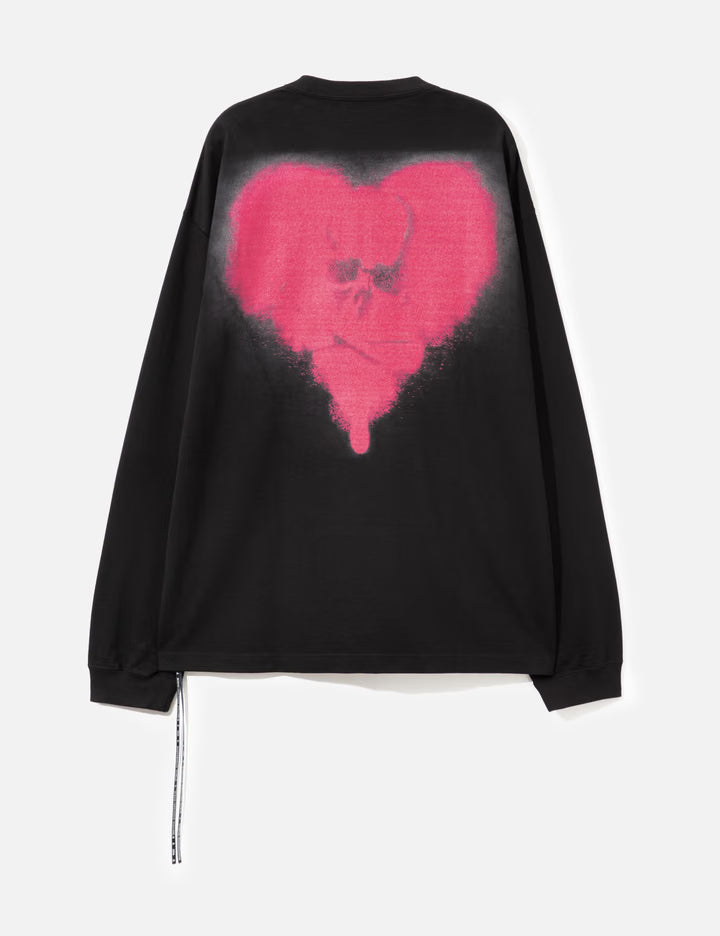 Boxy Spray Art LS Tee