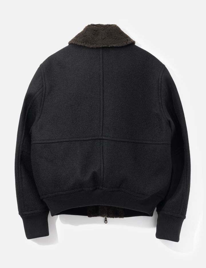 Broken Wool G-1 Bomber Jacket