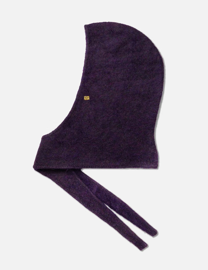 Balaclava In Brushed Mohair