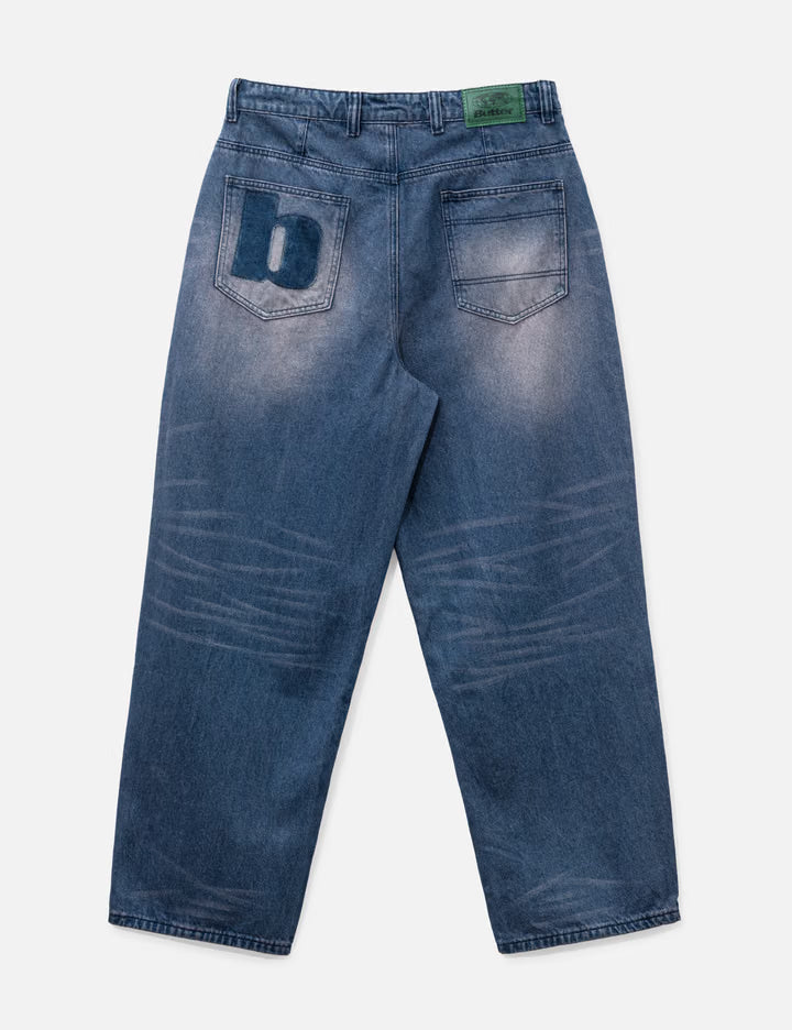 Burn Wide Cut Denim Jeans