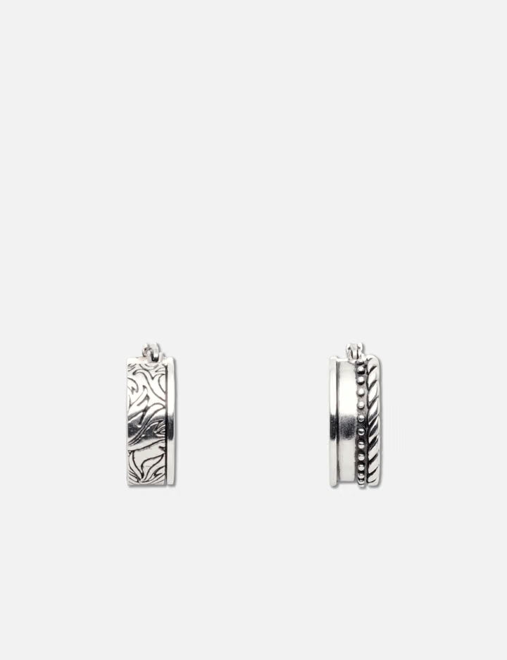Burnished Palladium Earrings