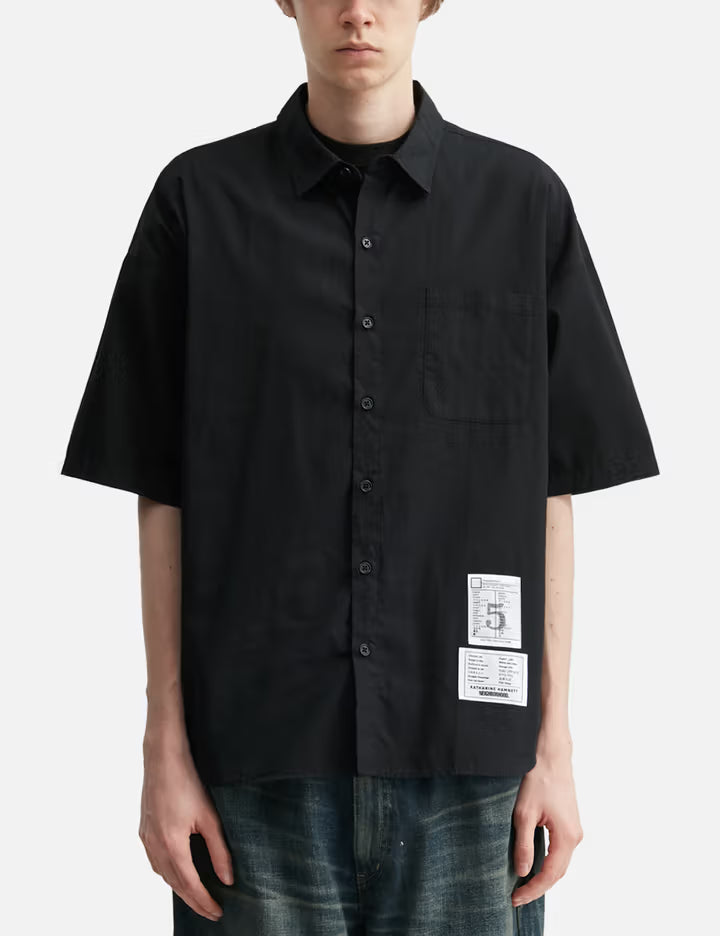 NEIGHBORHOOD X Katharine Hamnett BW Over Shirt Short Sleeves