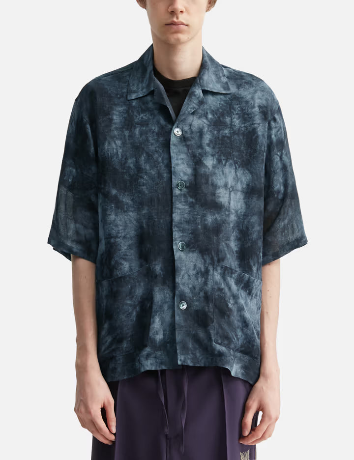 Cabana Shirt - Mesh Jacquard / Uneven Dye