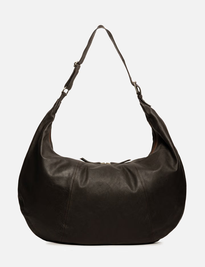 Calf Leather Shoulder Bag Large