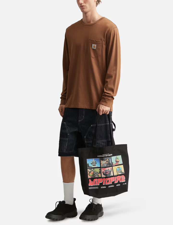 Canvas Graphic Tote