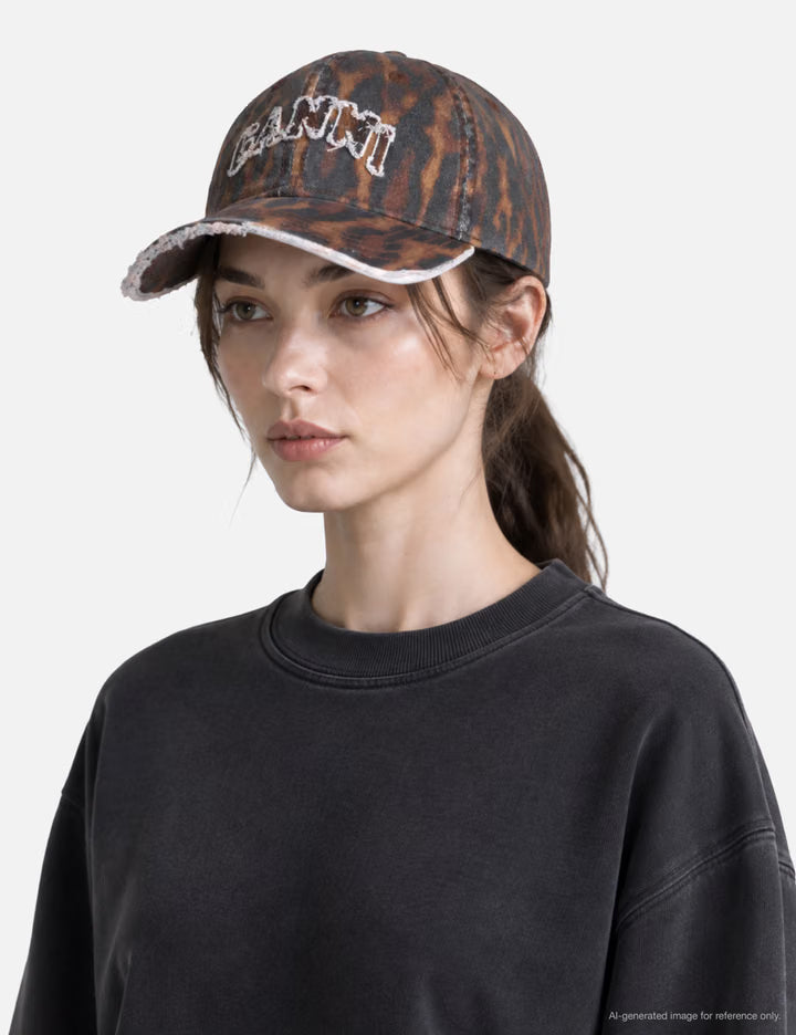 Cap In Ocelot Leopard