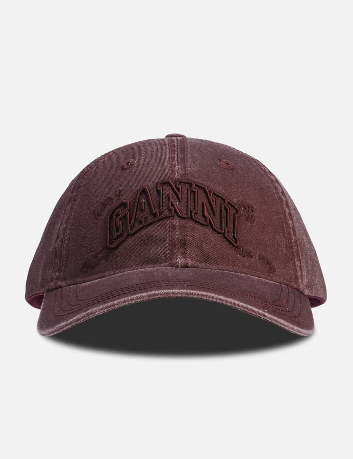 Cap In Red Cotton