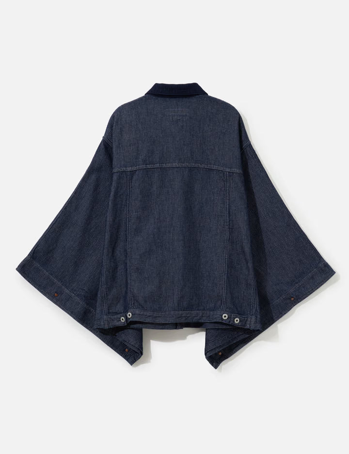Cape Coverall Jacket Rinse