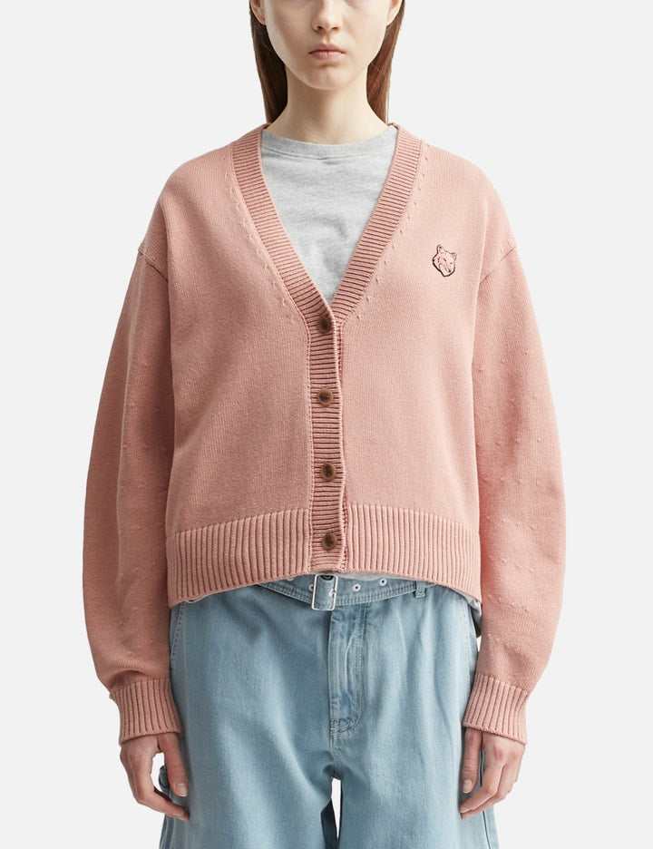 Bold Fox Head Patch Comfort Cardigan