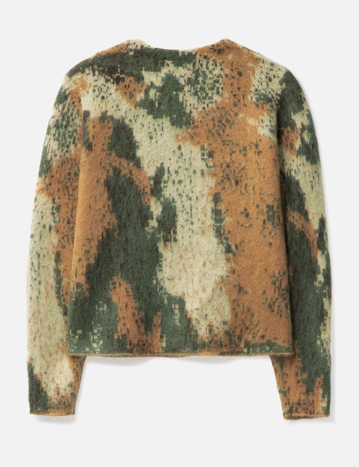 Camo Mohair Cardigan