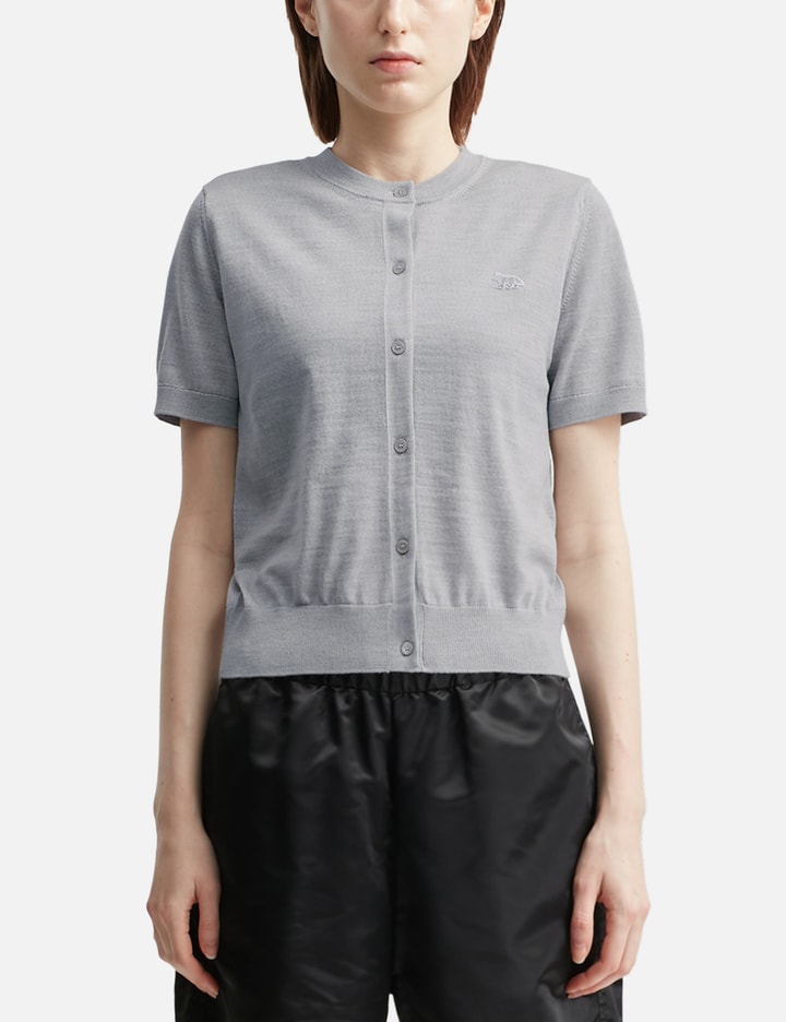 Baby Fox Fine Merino Short Sleeve Cardigan