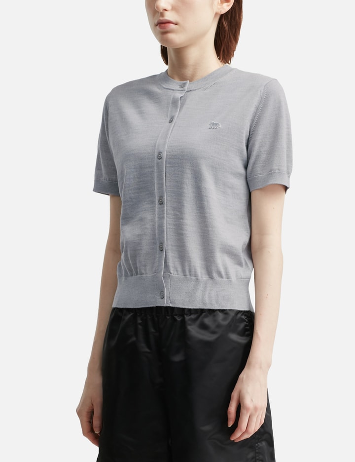 Baby Fox Fine Merino Short Sleeve Cardigan