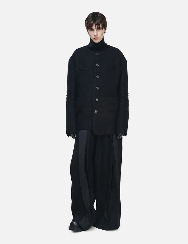 Cascade Round Neck Jacket