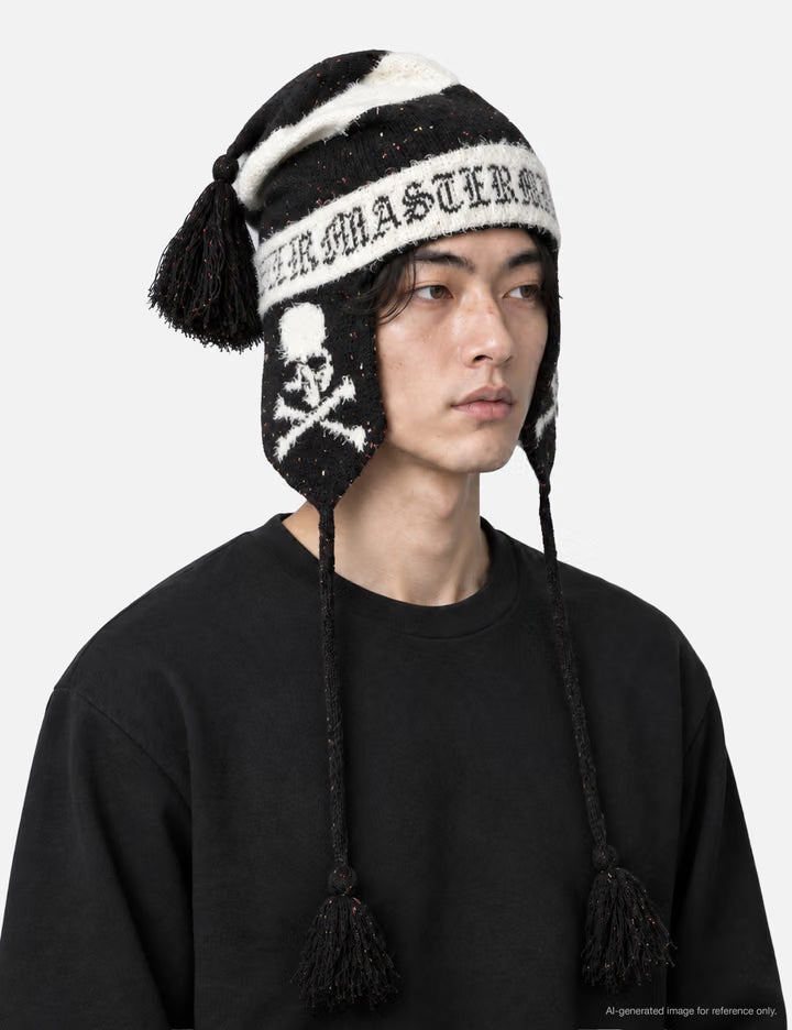 Cashmere Tweed Beanie