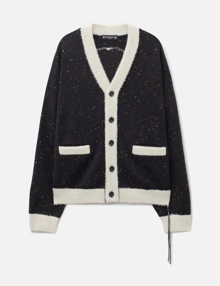 Cashmere Tweed Cardigan Oversized