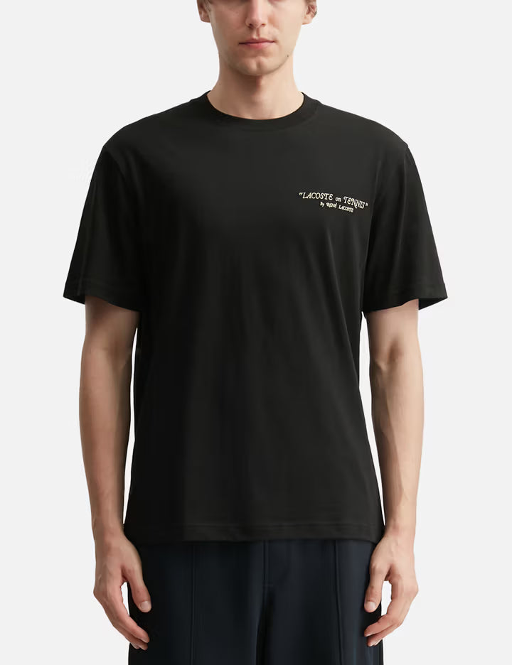 Embroidered Cotton T-Shirt