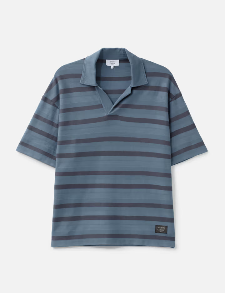 Oversize Striped Polo