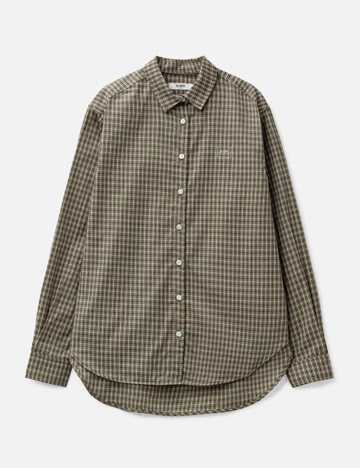 G Classic Embroidered Button-Up Shirt