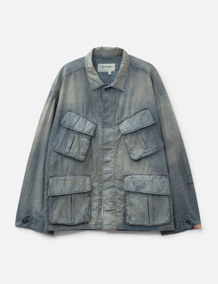 Chambray Remaked Fatigue Jacket