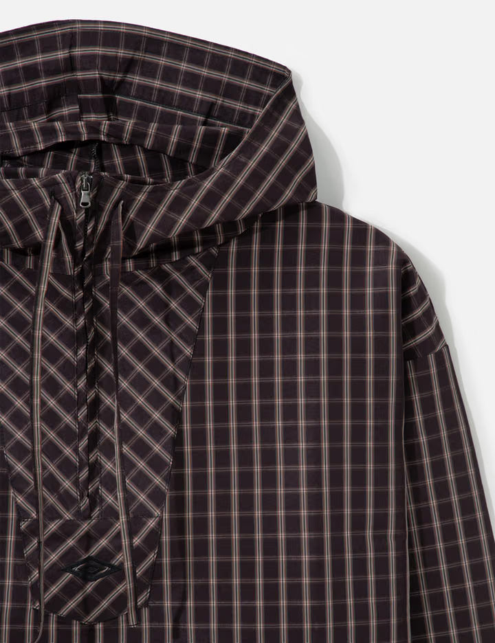 Slam Jam X Umbro Check Masked Anorak