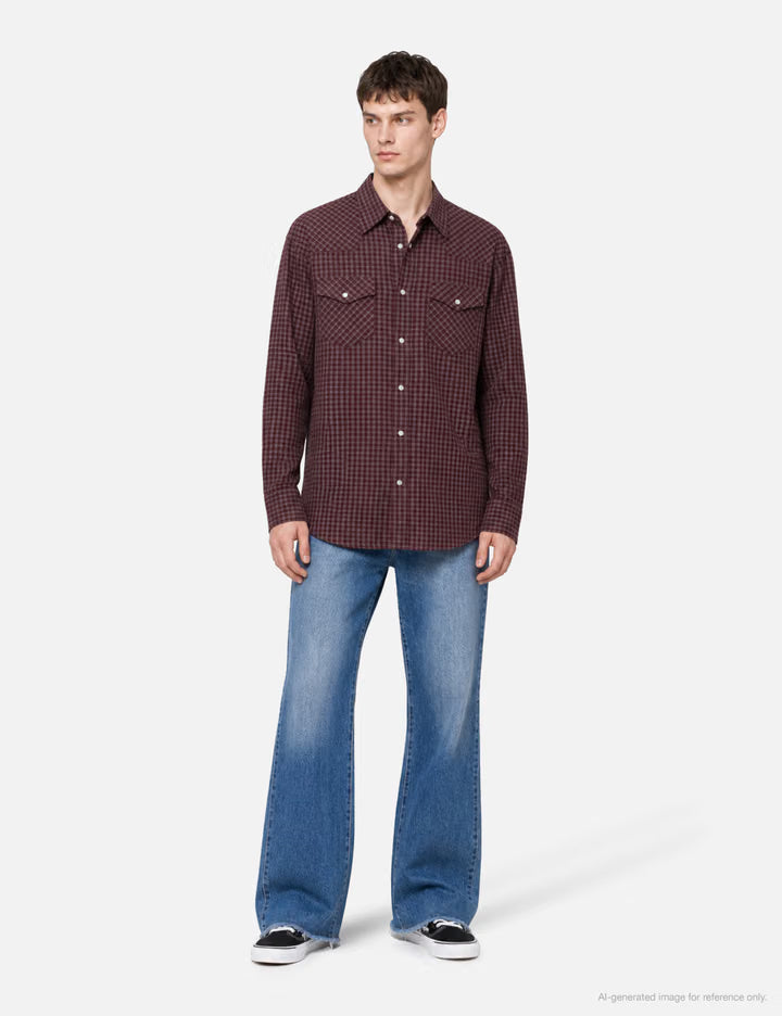 Check Western Shirt