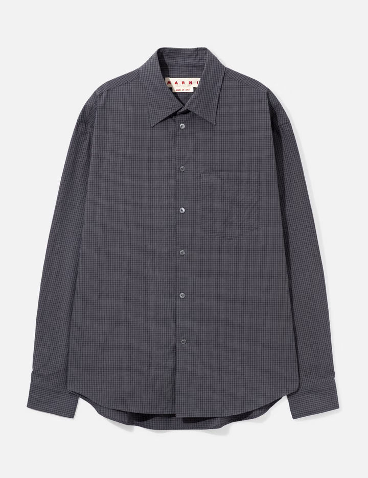Checked Cotton Shirt