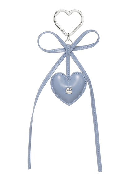 HEART & RIBBON CHARM