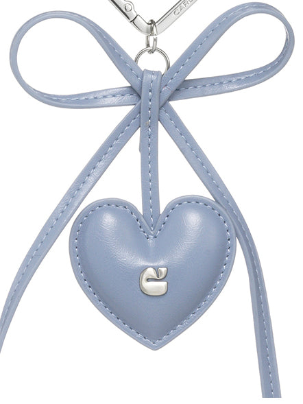 HEART & RIBBON CHARM