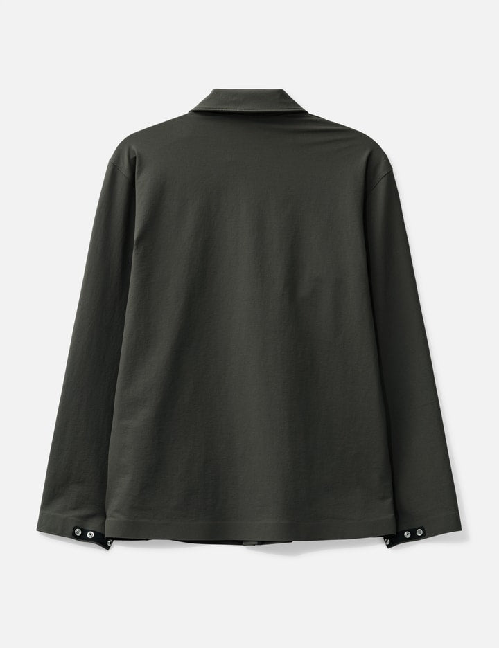 Textured Stretch Nylon Stellina Overshirt