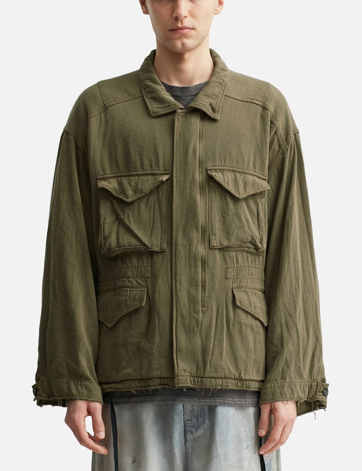 Silk Suede Field Jacket