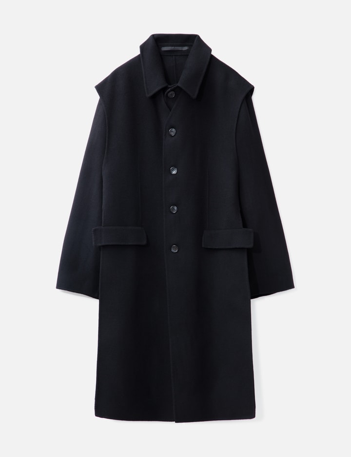 META BALMACAAN COAT BLACK