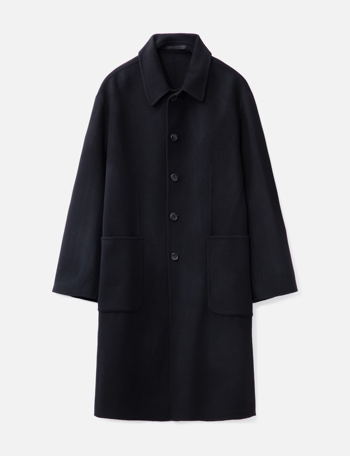 META BALMACAAN COAT BLACK