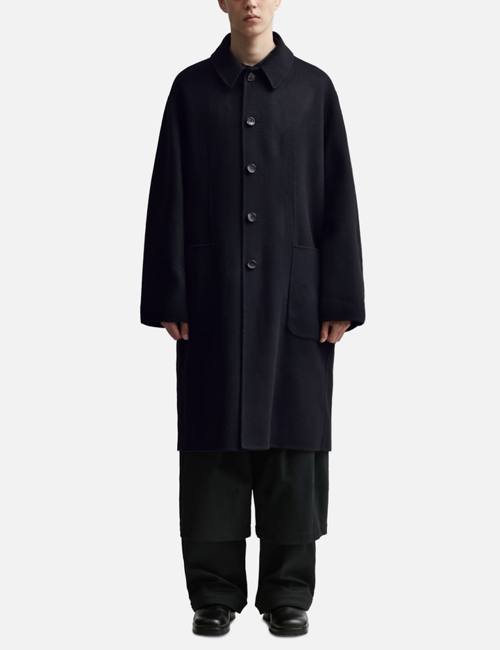 META BALMACAAN COAT BLACK