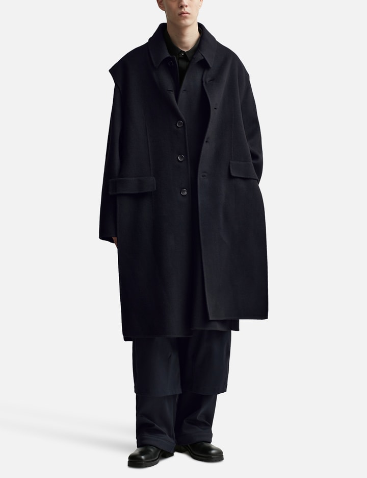 META BALMACAAN COAT BLACK