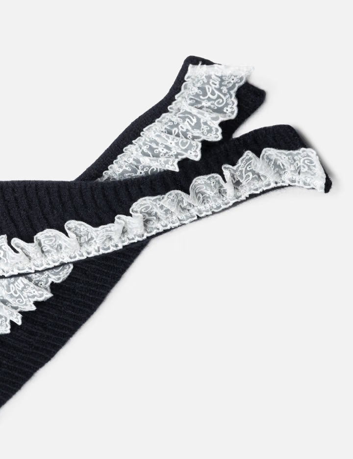 Compact Wool Balaclava Lace