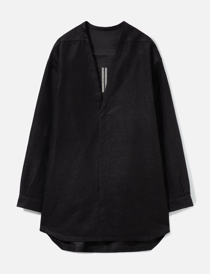 Concordian Shirt In Ramie Moleskin