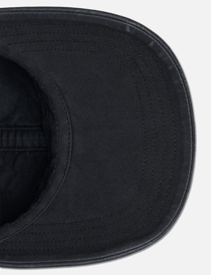Cotton Cap With Ami Paris Embroidery