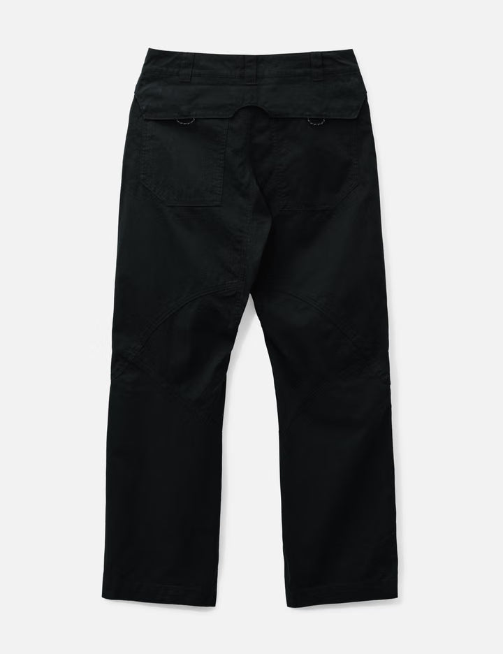 Crimp Shaped Cotton Pants