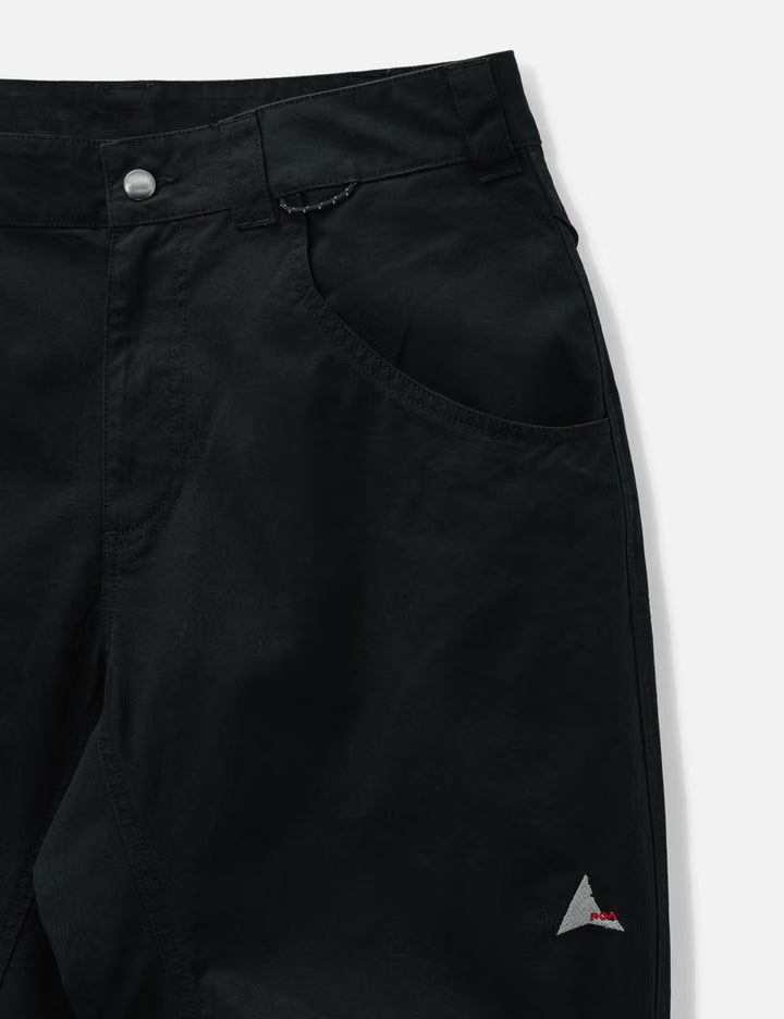 Crimp Shaped Cotton Pants