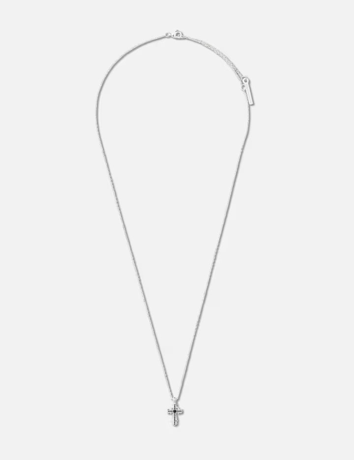 CRUCIS Mini Cross Pendant Necklace
