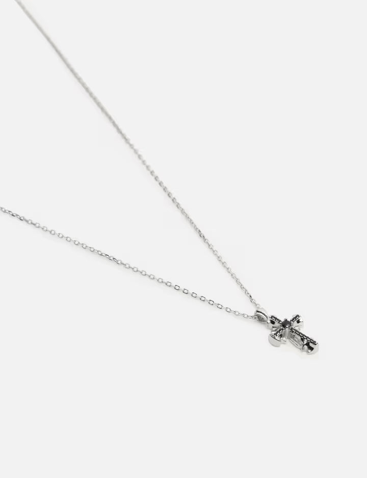 CRUCIS Mini Cross Pendant Necklace