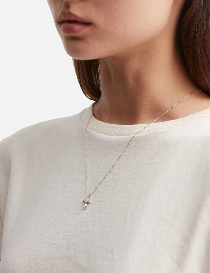 CRUCIS Mini Cross Pendant Necklace