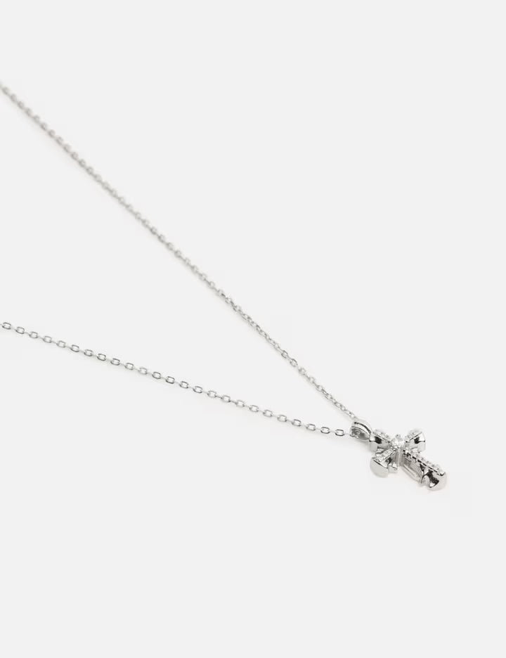 CRUCIS Mini Cross Pendant Necklace