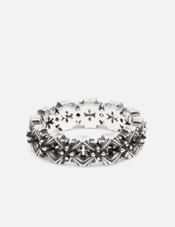 CRUCIS Quadruplets Classic Oxidised Ring